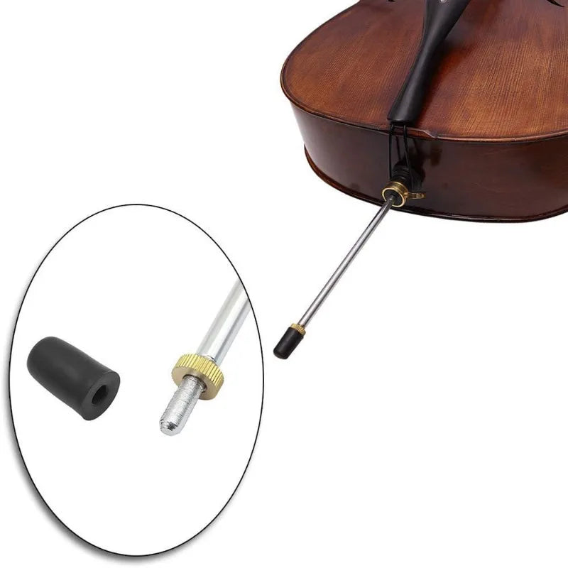 Bass Cello Accessories Tail Post Support Leather Ring Pad Big Rubber