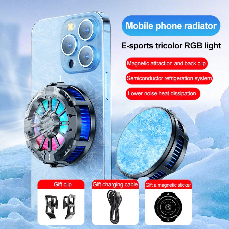 Phone Cooling Fan For Mobile Phone Radiator Phone Cooler For Games Water Cooler For Mobile Phone cooling Fan Phone Radiator Fan Peaceful Pleasures Health and Wellness