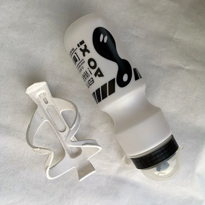 750ml Bike Water Bottle with Cage Holder – Food-Grade Plastic