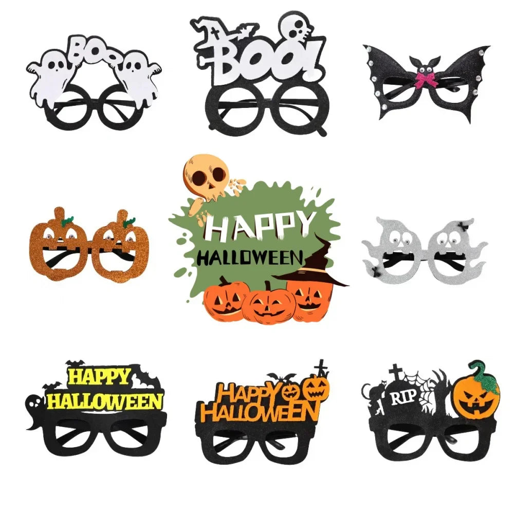 Halloween Funny Glasses – Pumpkin Skull Ghost Party Props