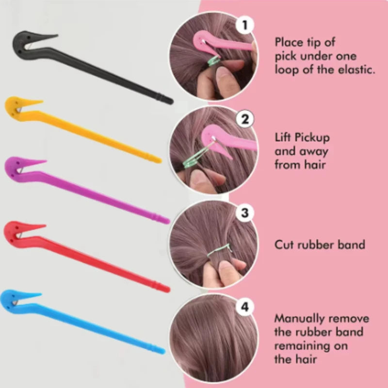 Practical children's hair braided rubber band cutter does not damage hair remove headband small tool for removing rubber bands Peaceful Pleasures Health and Wellness