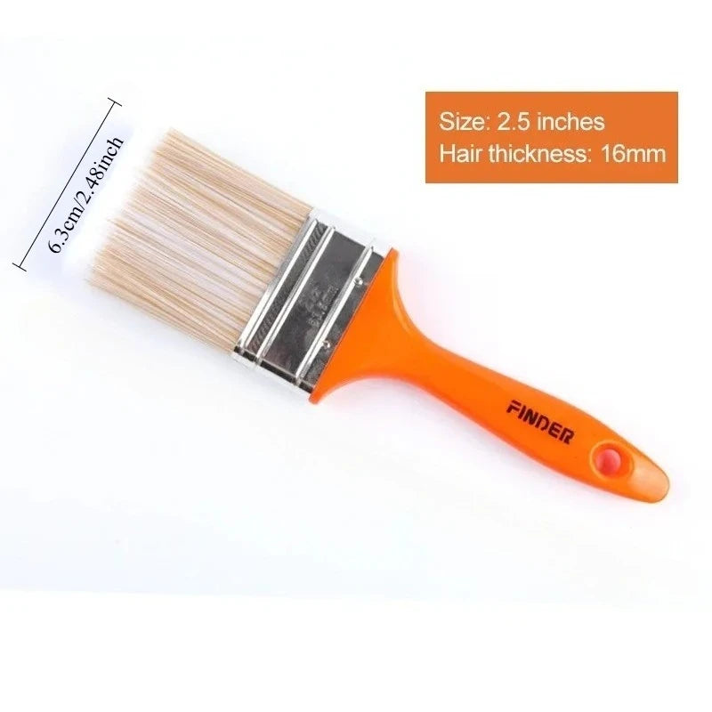PET Soft Bristle Wall Paint Brush | ABS Handle DIY Tool