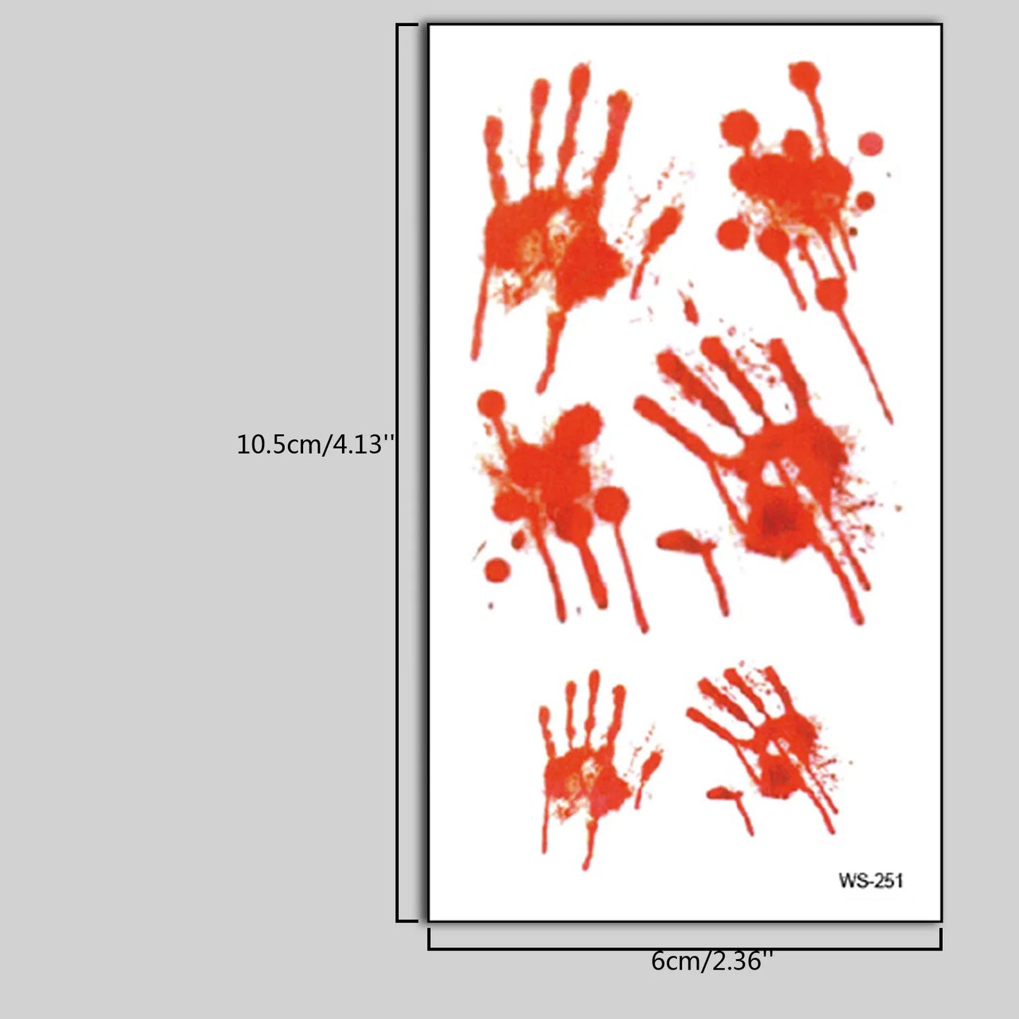 Halloween Wound Scar Tattoo Stickers – 10 Sheets, 120+ Designs