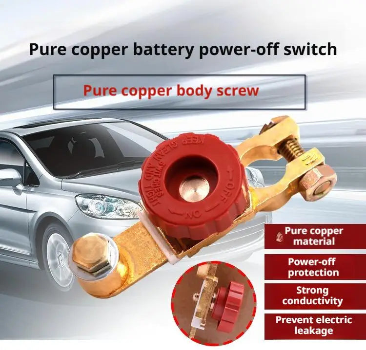 Heavy Duty Battery Isolator Cut-Off Switch – Car Truck & Boat