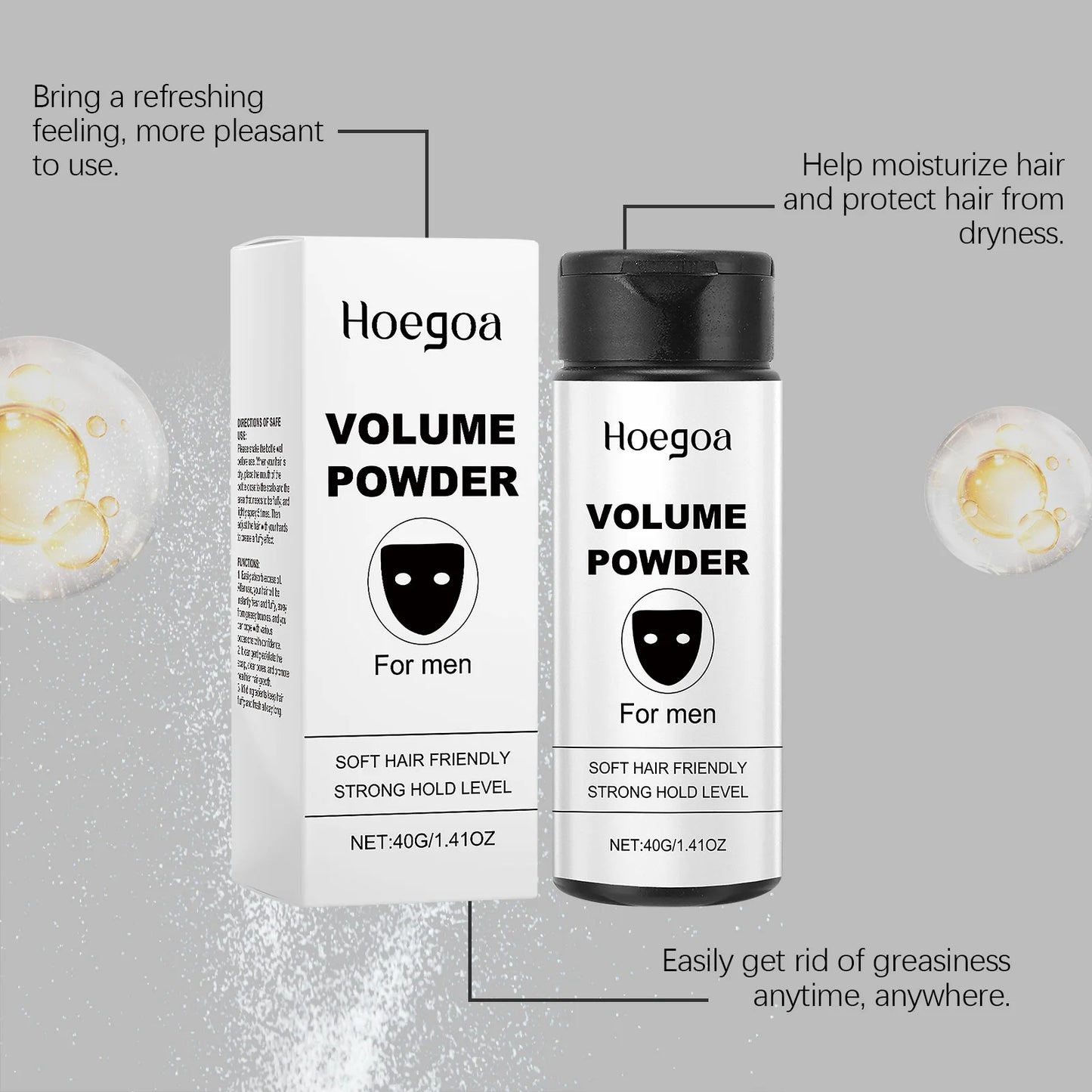 Plenty Hair Volumizing Powder – Oil Control & Texture Hold