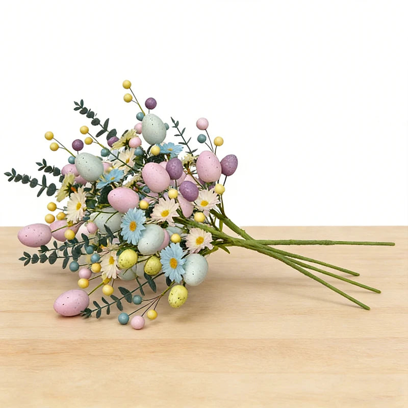 Artificial Easter Egg Faux Flower Arrangement – Wedding & Home