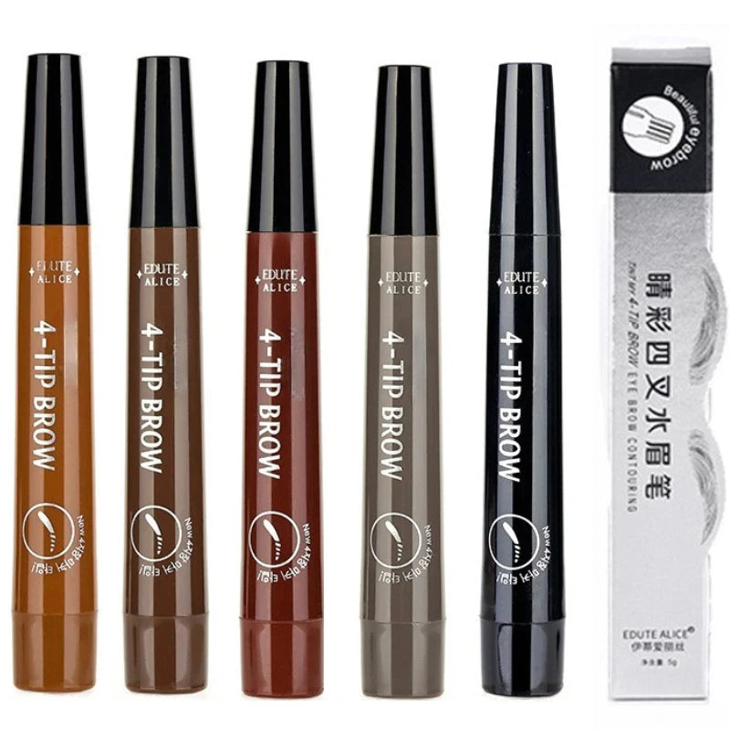 IFANYUO 4-Fork Tip Waterproof Eyebrow Pencil – 5 Colors