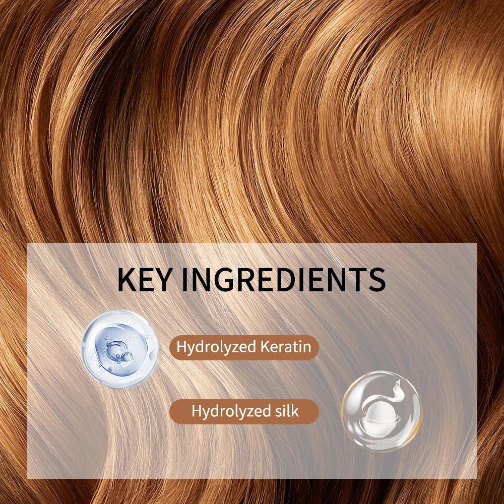 Keratin Hair Care Brazilian Straight Hair Long-Lasting Results Treatment Shiny Hair Keratin Repair 100Ml Anti-Frizz Straighter Peaceful Pleasures Health and Wellness