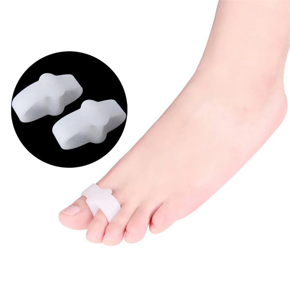 Toe Gel Separators & Bunion Corrector 2-Pack | Pain Relief
