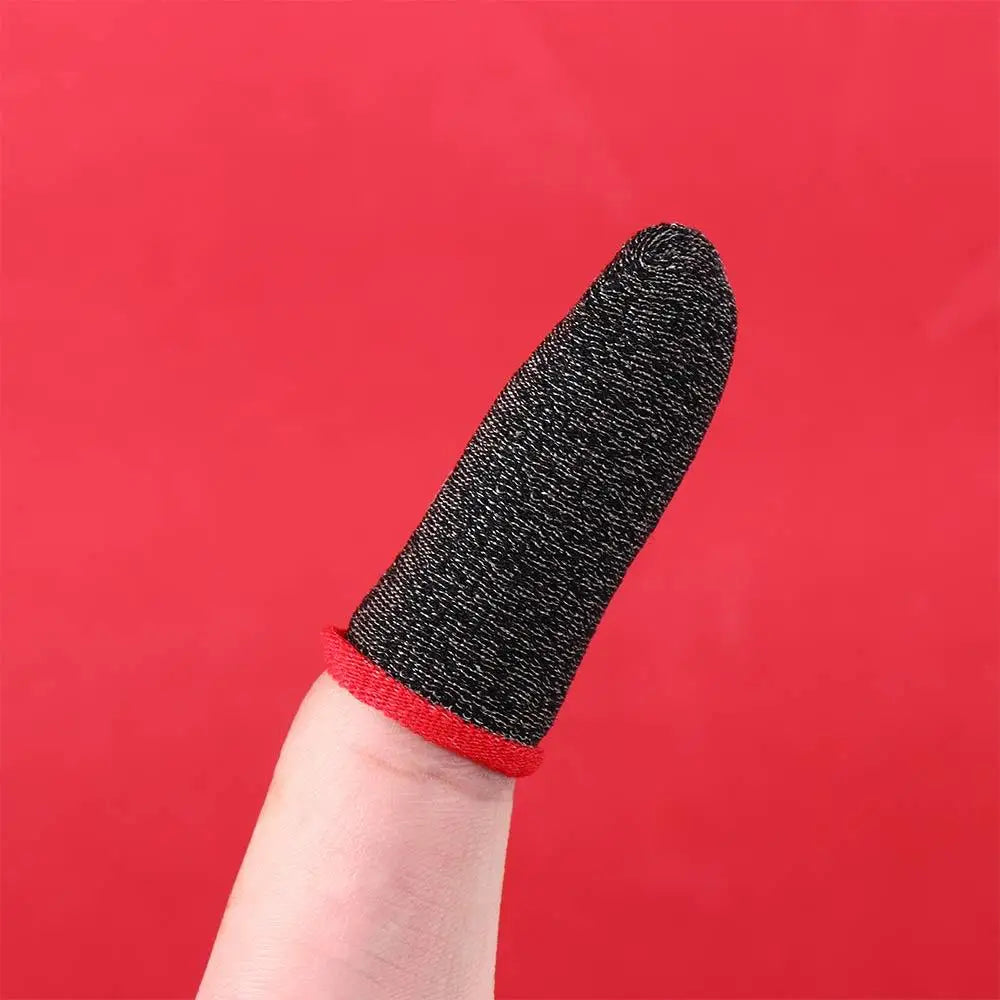 Mobile Games Touch Screen Gamer Fingertips Sleeve Sweatproof Thumb Gloves Gaming Finger Cover Finger Sleeve Fingertip Gloves Peaceful Pleasures Health and Wellness