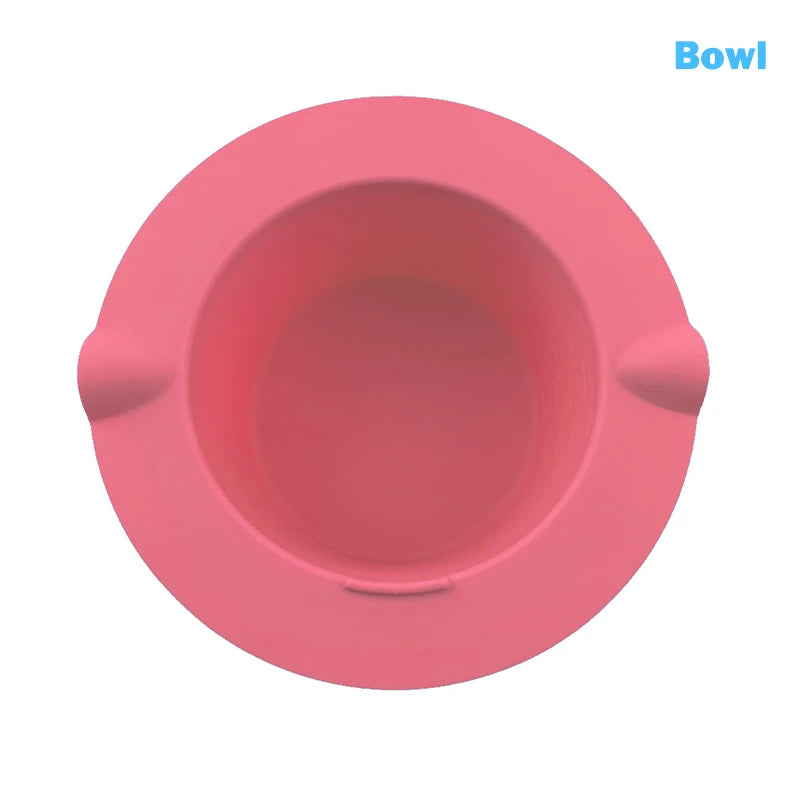 Silicone Hair Removal Wax Bowls for Easy Waxing Peaceful Pleasures Health and Wellness Bowl Pink