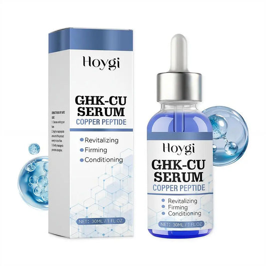 GHK-Cu Copper Peptide Face Serum – 30ml Firming, Brightening & Deep Moisturizing Anti-Aging Skin Serum Peaceful Pleasures Health and Wellness