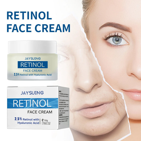 Jaysuing Retinol Anti-Aging Face Cream – Lift, Firm & Smooth Retinol Face Cream Oasis Select