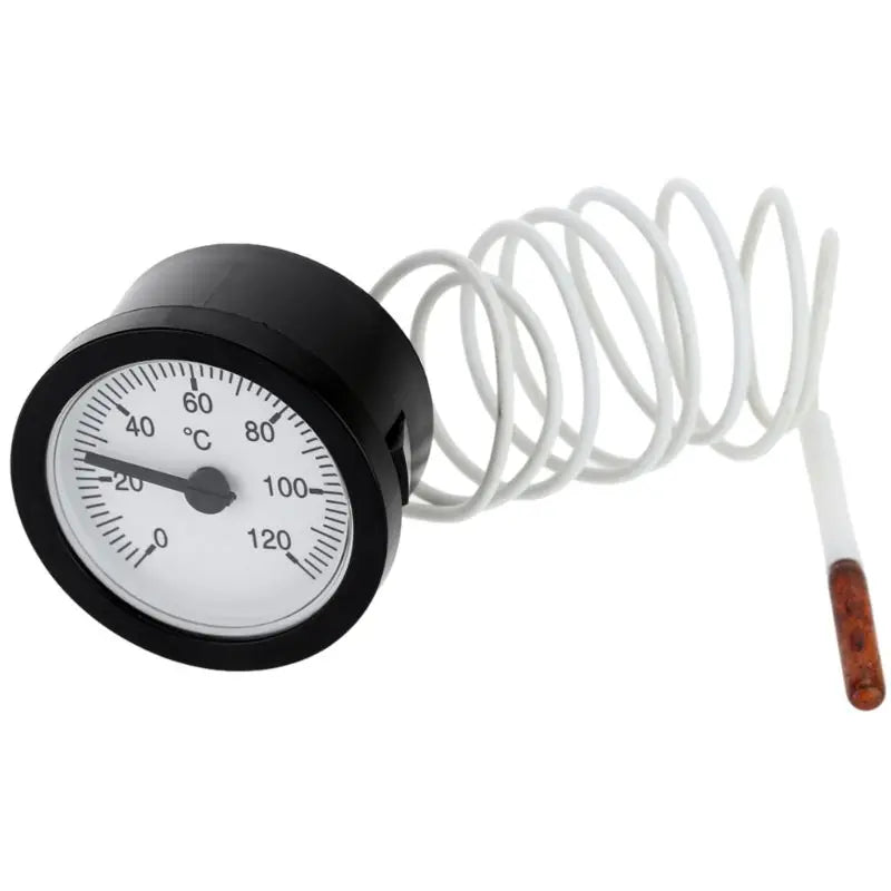 Dial Thermometer Capillary Temperature Gauge 0-120 Water Oil 1m Sensor