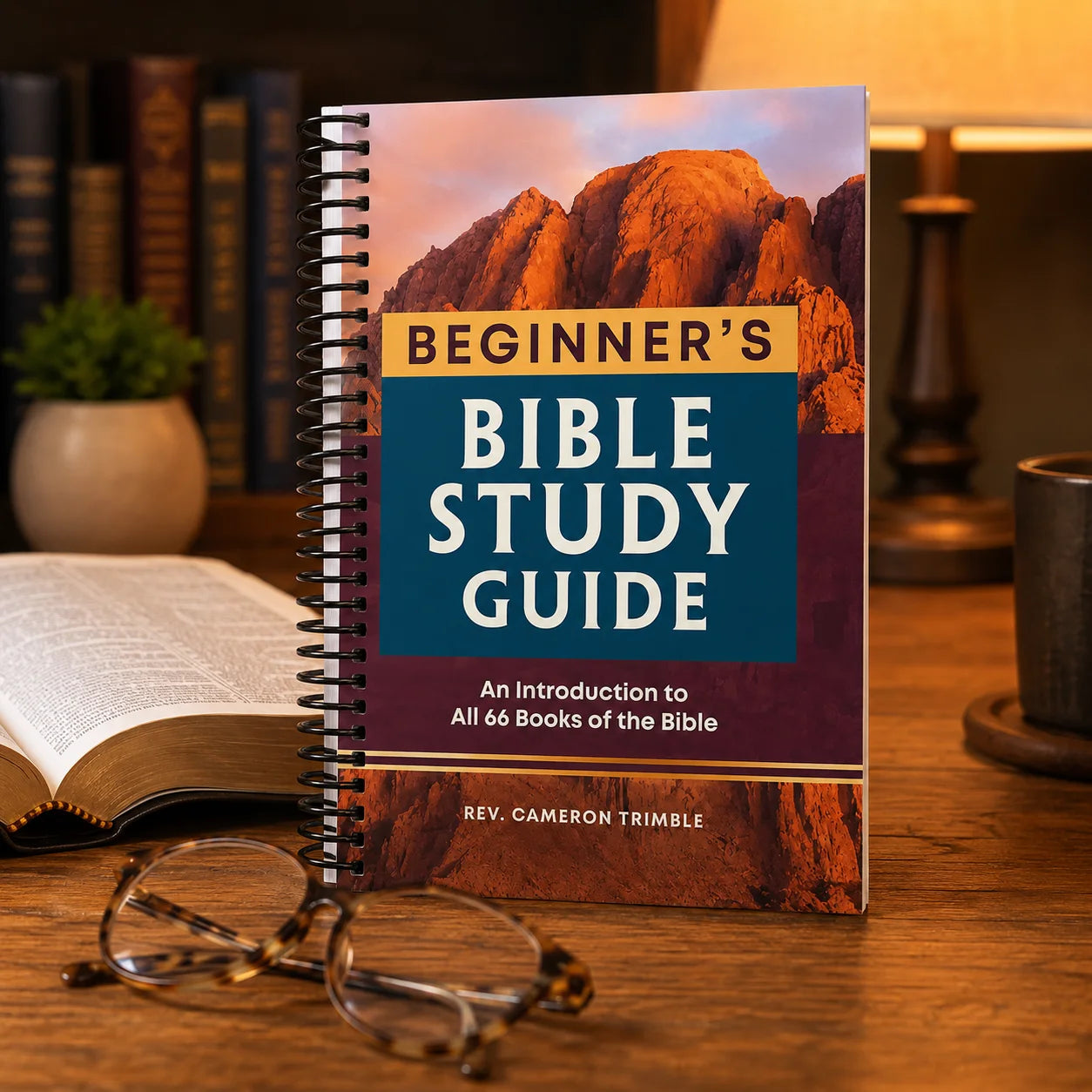 Beginner S Bible Study Guide Mountain Cover Spiral Scripture Journal