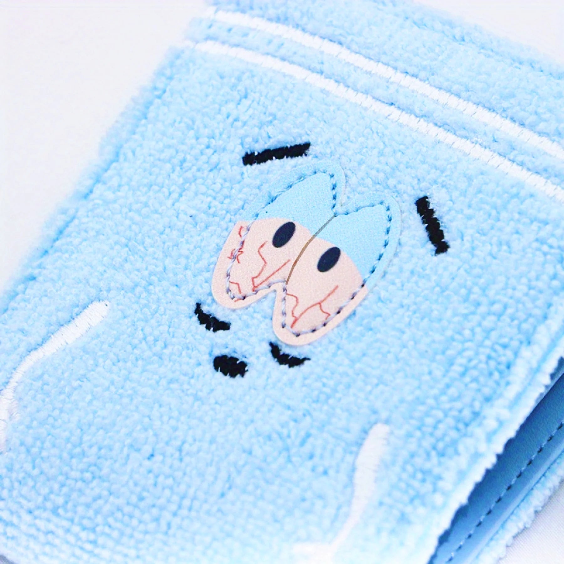 Anime Embroidered Fabric Wallet – Unisex ID & Card Holder Anime Fashion Wallet Peaceful Pleasures Health and Wellness
