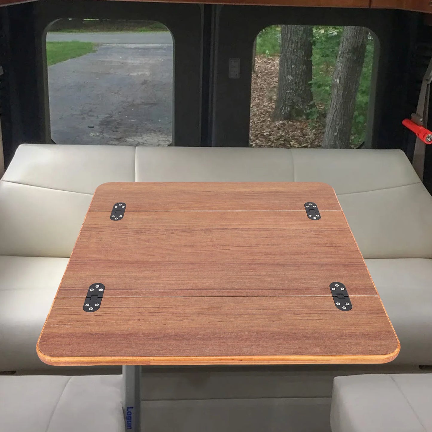 Foldable Solid Wood Marine Table Top for RV, Boat & Yacht