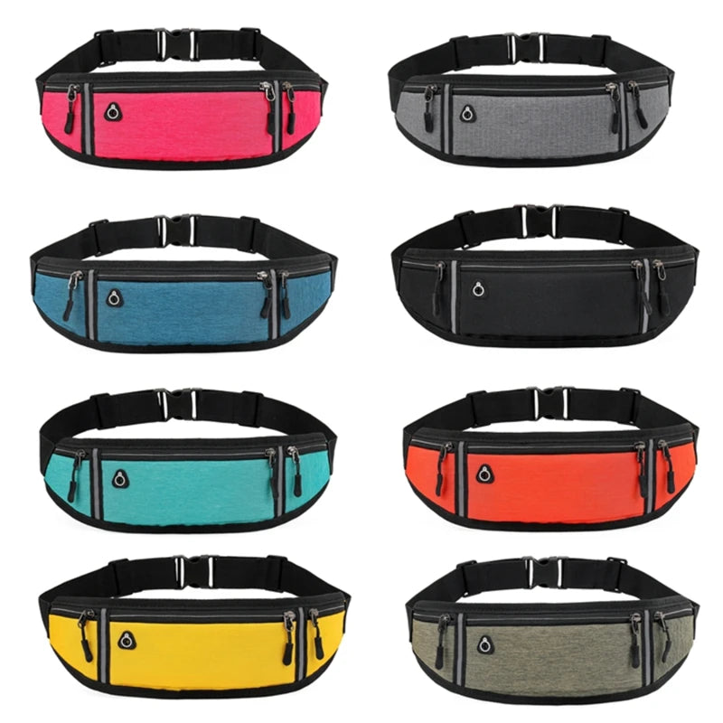 Fitness Cycling Walking Waist Bag Running Phone Bags Unisex Outdoor Equipment Waterproof Invisible Portable Chest Packet Peaceful Pleasures Health and Wellness
