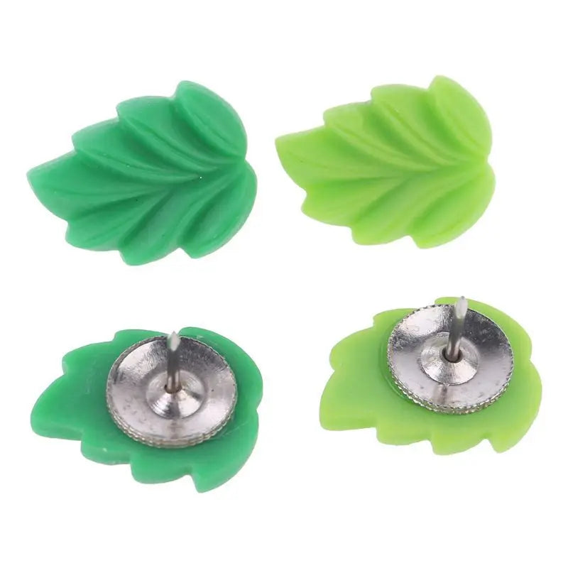 Bview Art Leaf Push Pins Resin Botanical Thumb Tacks Photo Wall
