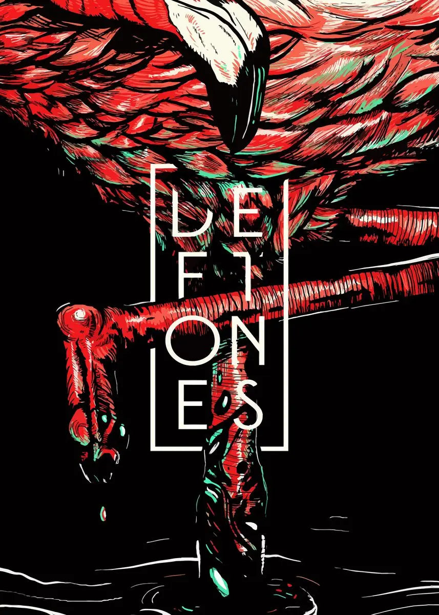 Classic Rock Metal Band Deftones Music Album Posters and Prints Canvas Painting Wall Art Pictures for Club Room Home Decor Peaceful Pleasures Health and Wellness