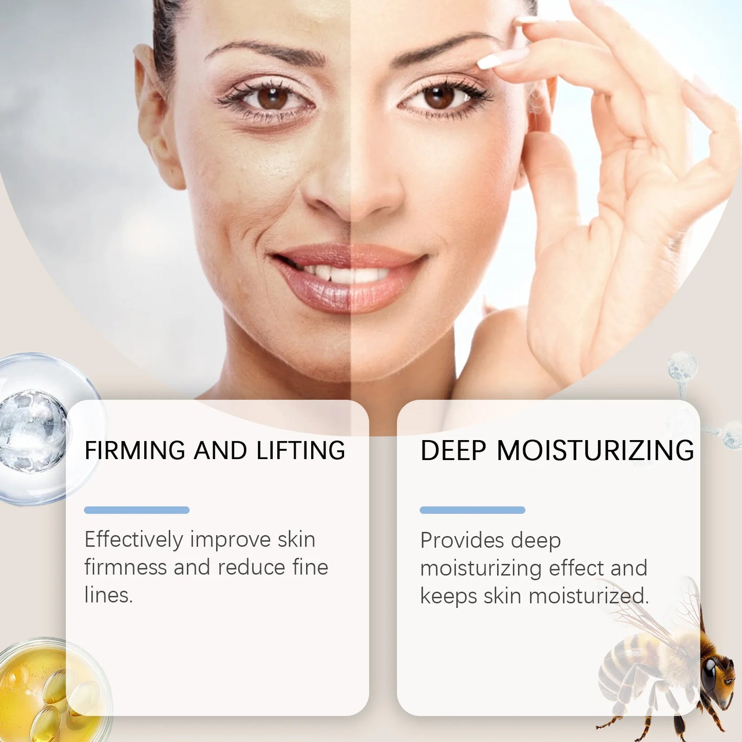 Bee Venom Firming Moisturizing Facial Cream | Anti-Aging