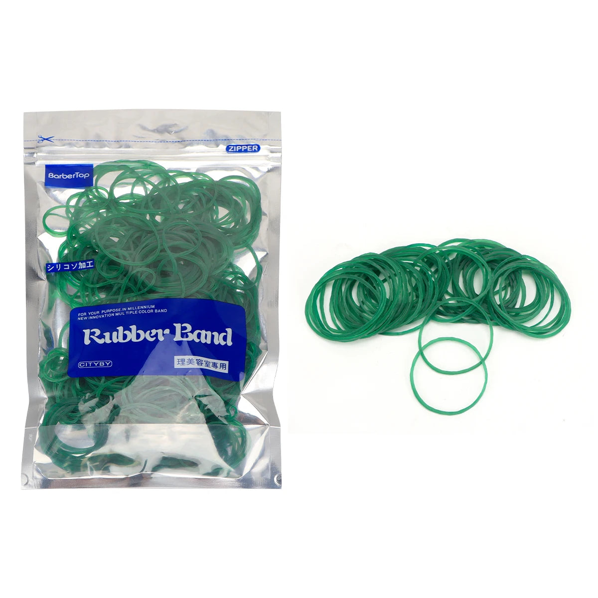 New Elastic Rubber Loom Bands Wrist Woven Necklaces Bracelets For Weaving DIY Christmas Gift Toys Children Party Gift Peaceful Pleasures Health and Wellness Green
