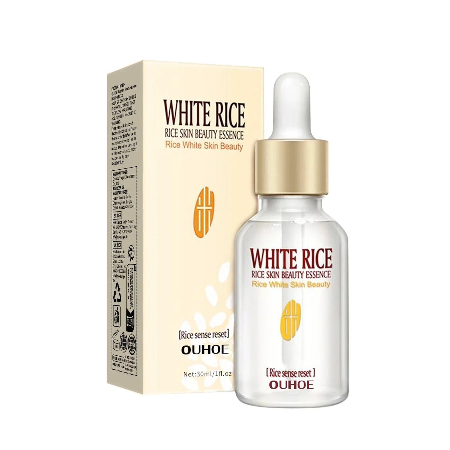 Rice Extract Anti-Wrinkle Face Serum – Hydrating & Firming