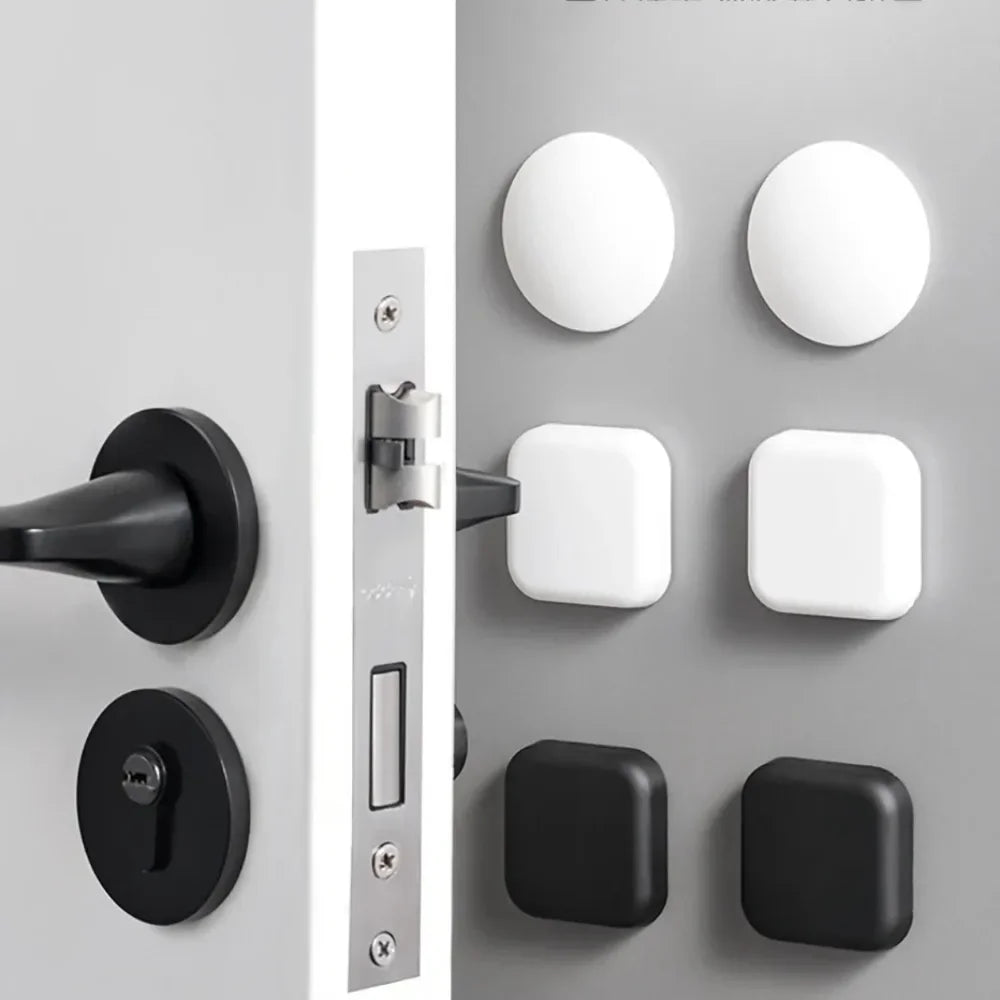 Silicone Door Handle Bumper | Self-Adhesive Wall Protector