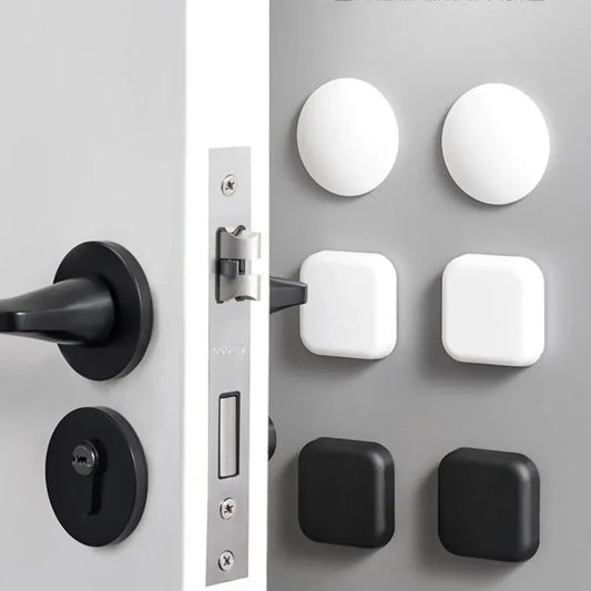 Silicone Door Handle Bumper | Self-Adhesive Wall Protector Door Handle Bumper Peaceful Pleasures Health and Wellness