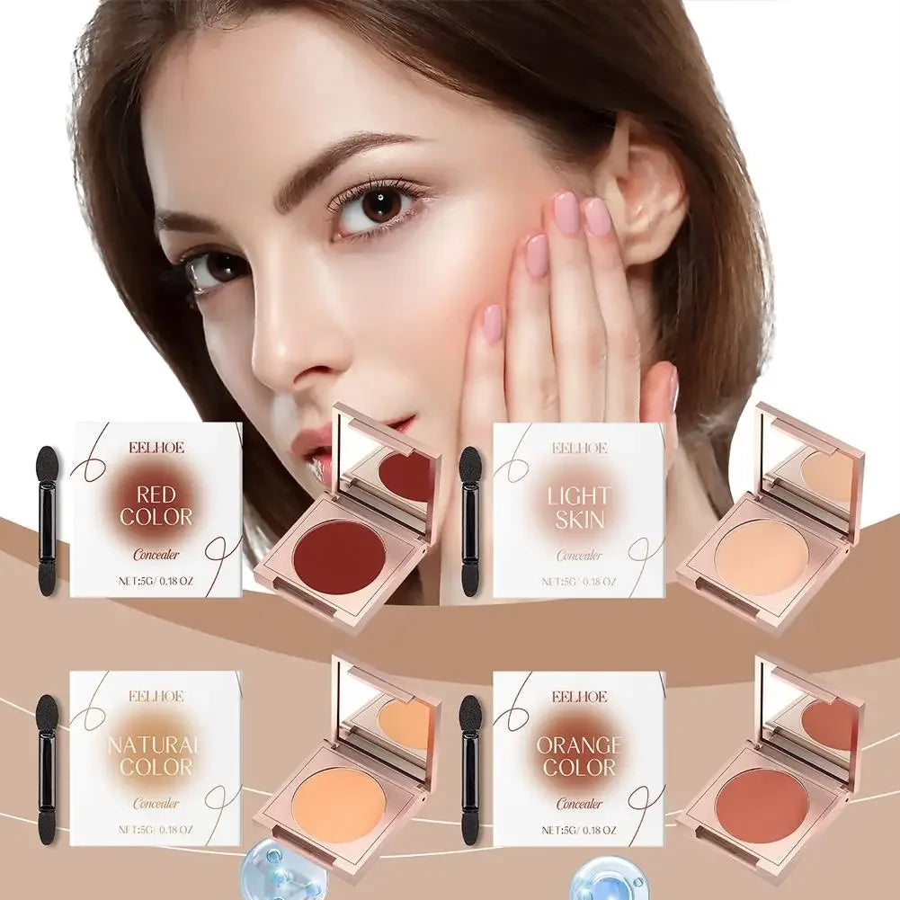 Full Coverage Concealer Lightweight Natural Skin Blemishes Cover for Acne Spots Dark Circles Long-Lasting Waterproof Face Makeup Peaceful Pleasures Health and Wellness