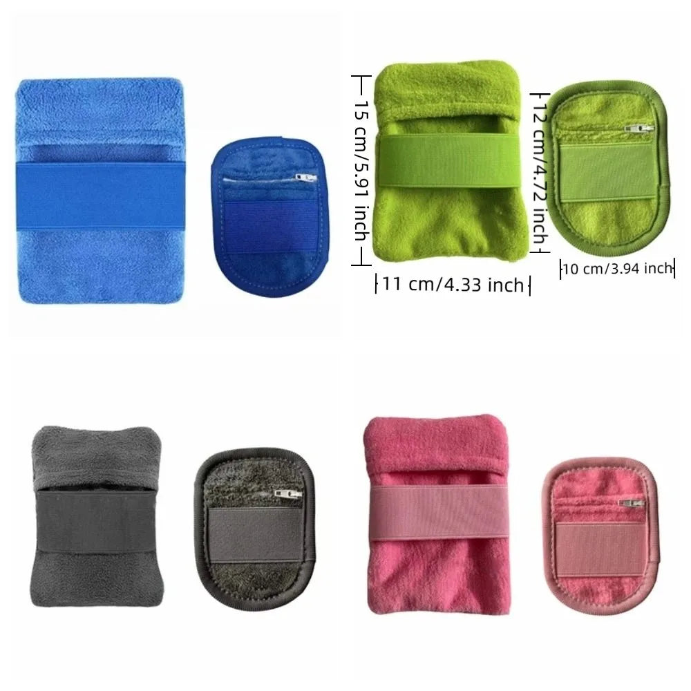2-Pack Quick-Dry Beach Sand Remover Gloves | Coral Fleece