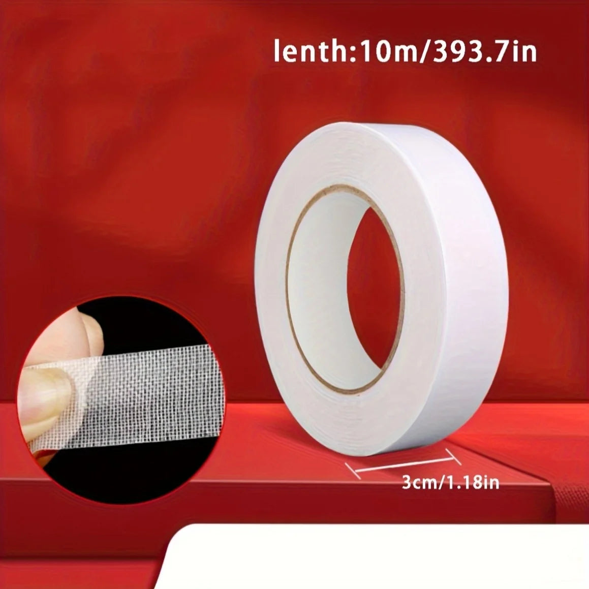1 Roll Pants Leg Shortening Tool No Sewing Ironing Fixed Sticker