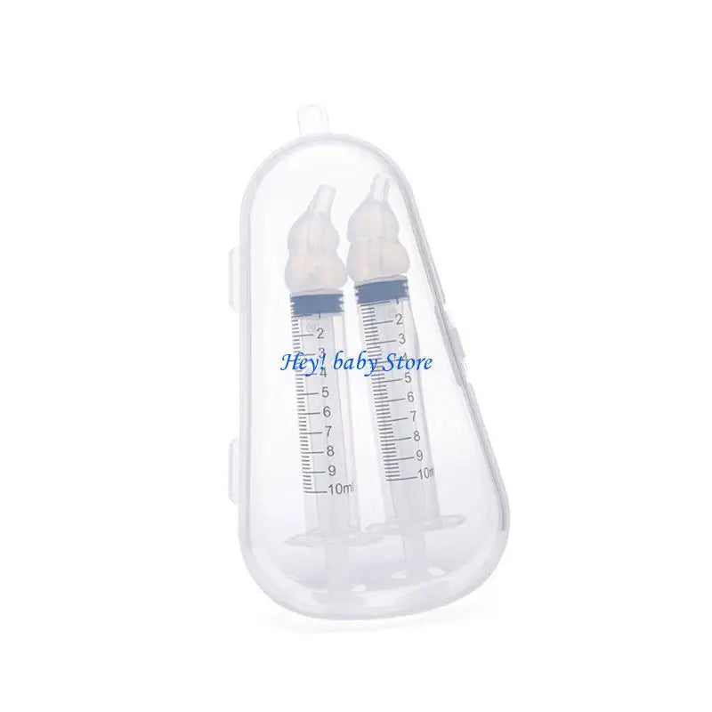 Silicone Baby Nasal Aspirator Syringe | Safe Infant Nose Cleaner