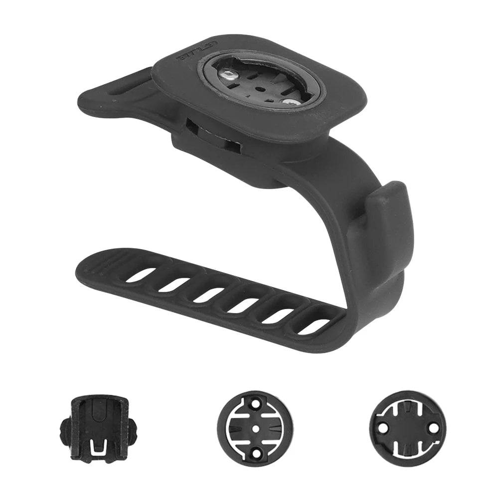 Silicone Bike Computer Mount – Shockproof Handlebar Holder Peaceful Pleasures Health and Wellness