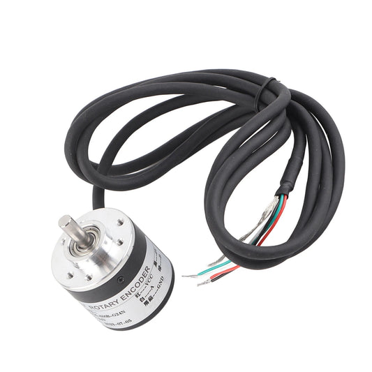 Industrial Supplies 600P/R Magnetoelectric Incremental Rotation Encoder 5V‑24V 2‑Phases Shaft 6mm Peaceful Pleasures Health and Wellness Default Title