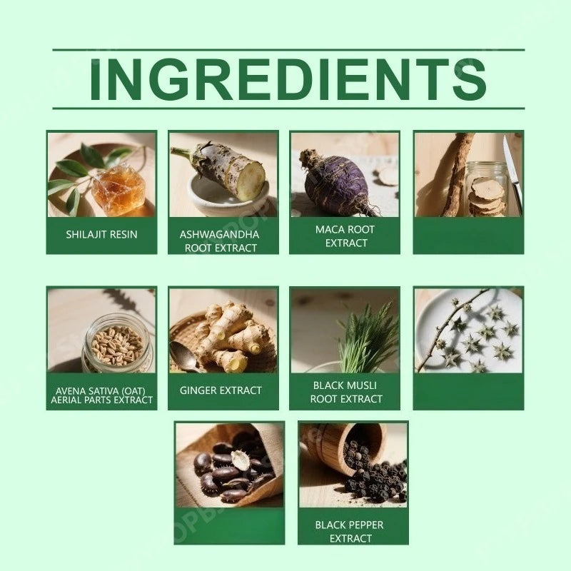Docteat 10-in-1 ALPHA Gummies – Shilajit, Ashwagandha & Maca