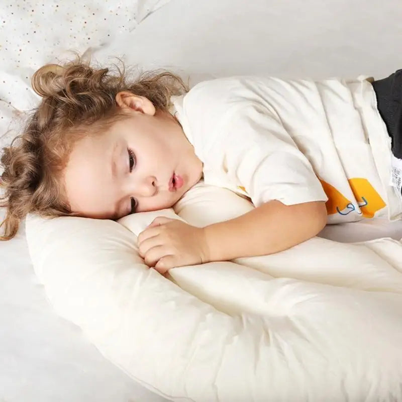 Moon Shaped Baby Soothing Pillow | Soft Infant Sleep Pillow