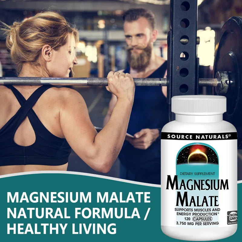 Magnesium Malate 3750mg – Muscle, Energy & Heart Health