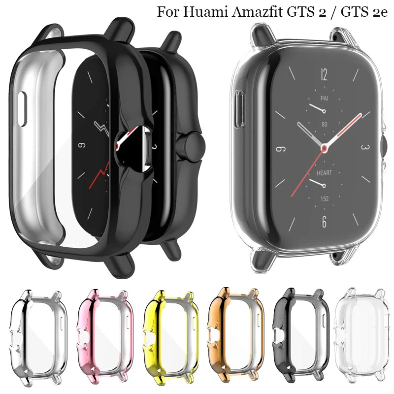 Amazfit GTS 2 / GTS 2e TPU Protective Case – Clear Cover Peaceful Pleasures Health and Wellness