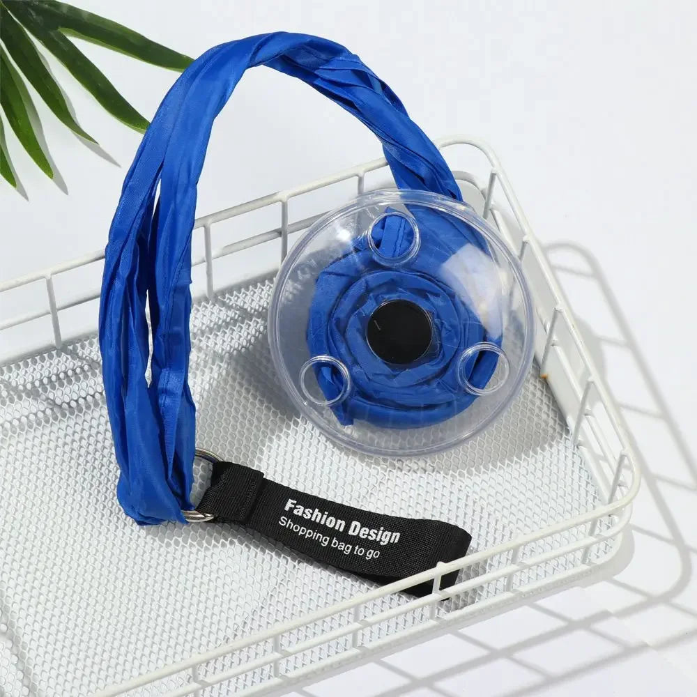 Ultra Small Shopping Bag Portable Folding Telescopic Storage Bag Peaceful Pleasures Health and Wellness