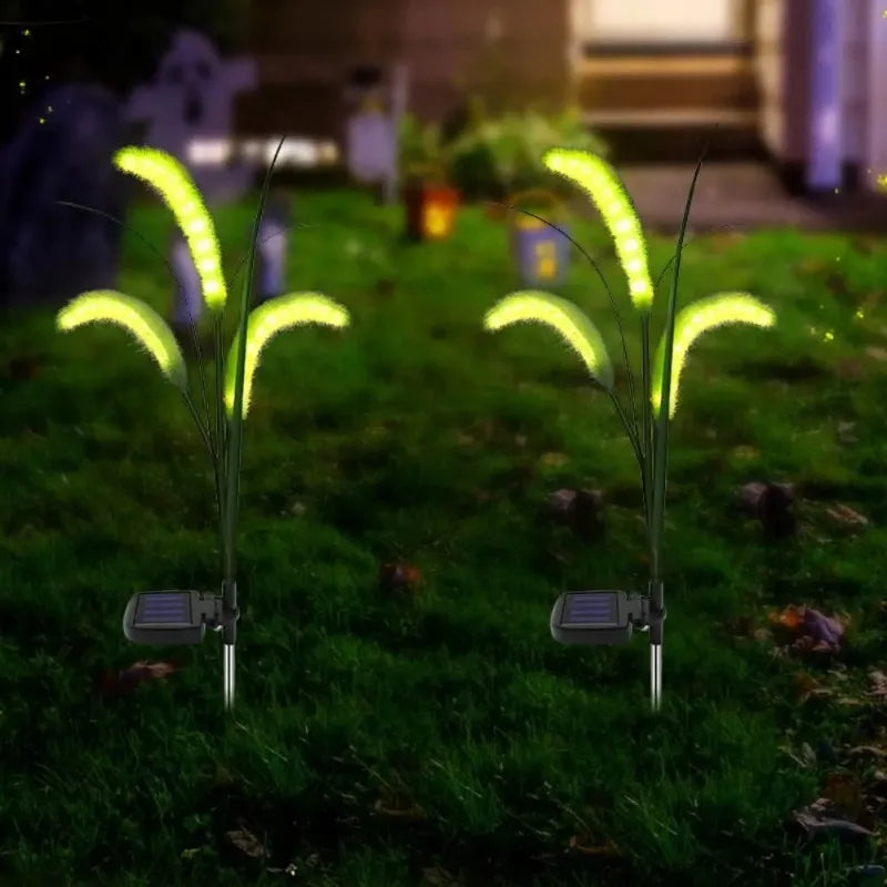 Solar Dog Tail Grass LED Lawn Lamp | Outdoor Garden Décor