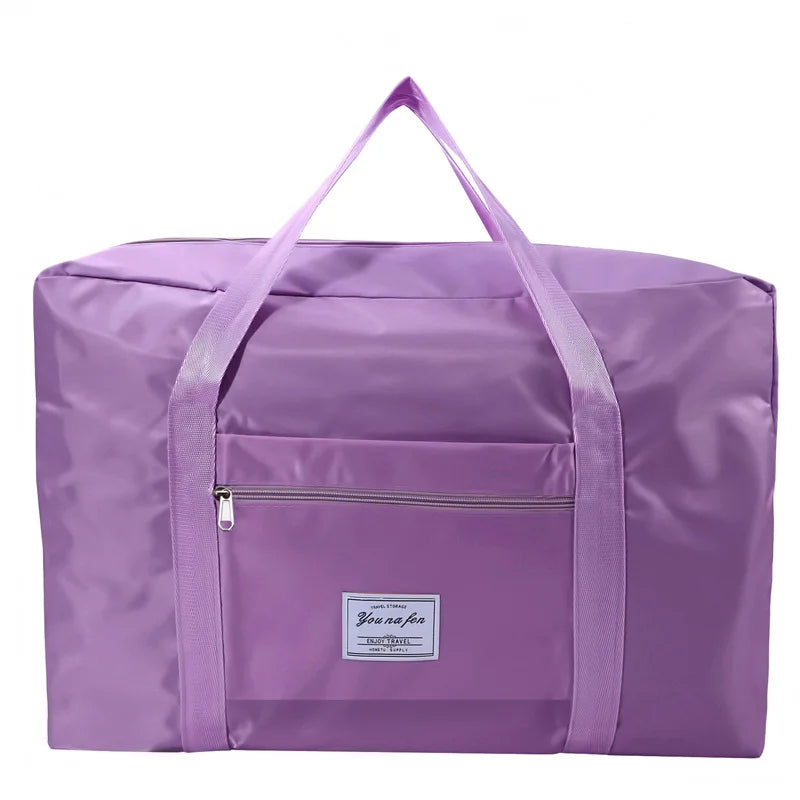 S-XL Multifunctional Folding Travel Bags Waterproof Single Shoulder Hand Luggage Bag Large Capacity Portable Luggage Storage Peaceful Pleasures Health and Wellness