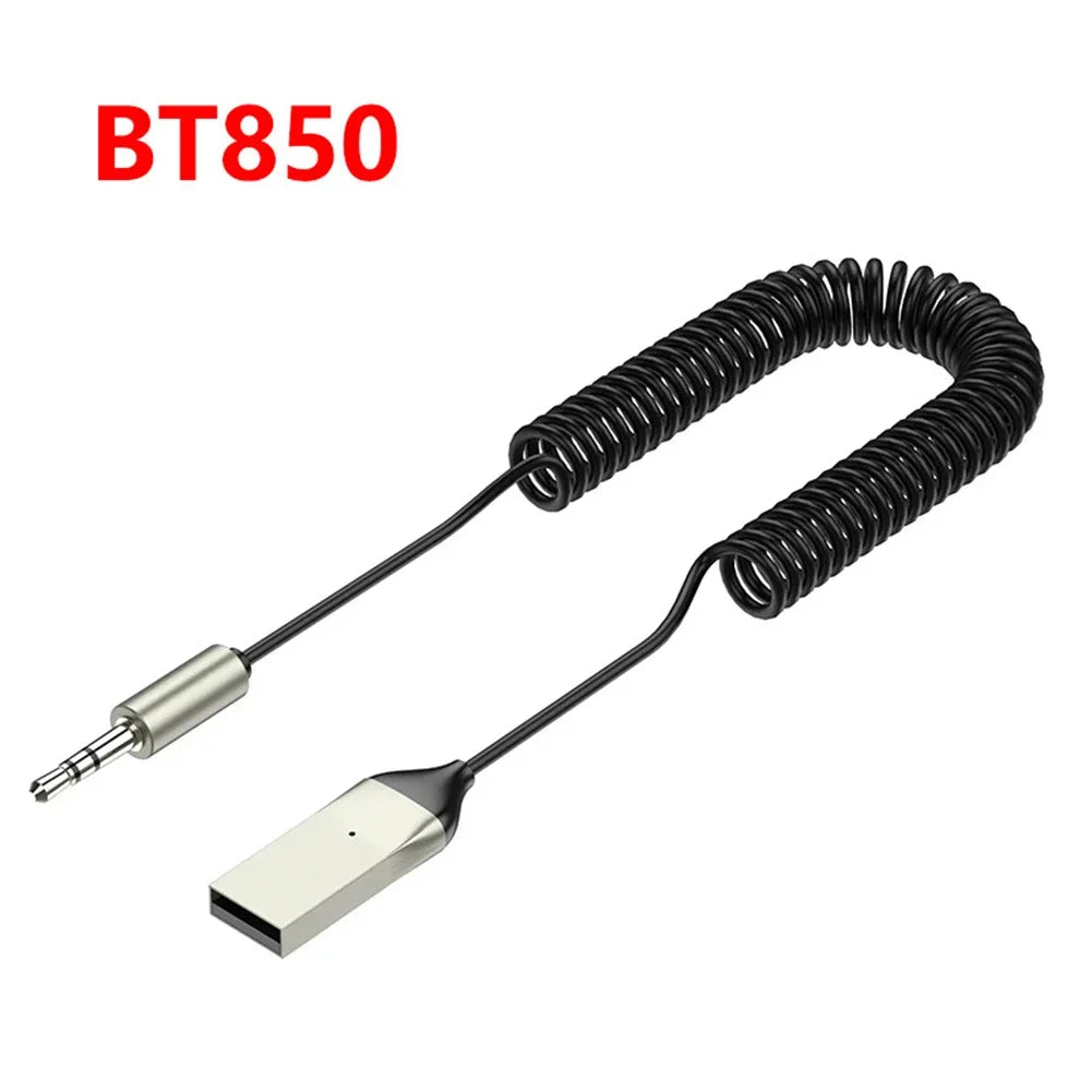 2-in-1 Bluetooth 5.0 AUX Adapter – Transmitter & Receiver