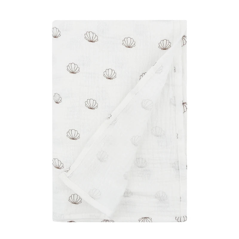 Baby Swaddle Wrap Blanket | Soft Floral Cotton, Newborn
