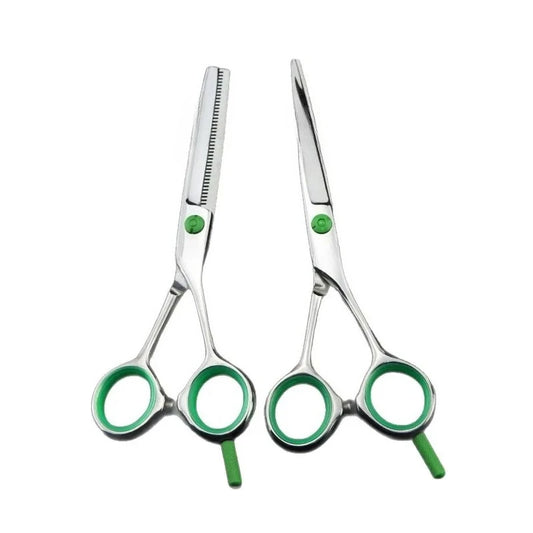Hairdressing Scissors Stainless Steel Professional Hairdressing Scissors Cutting Thinning Scissors Barber Shear Home Salon Peaceful Pleasures Health and Wellness