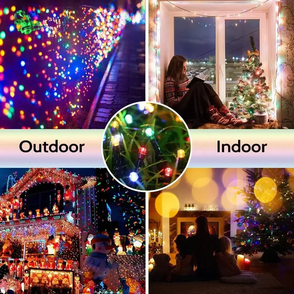 Solar Fairy String Lights 7M 50 LED | 8 Modes Waterproof