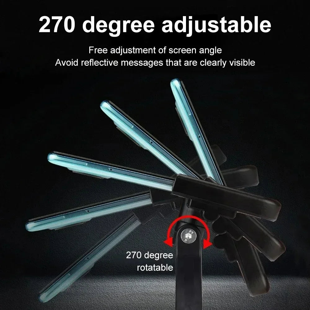 Aluminum Alloy Motorcycle Bike Phone Holder Handlebar Mount