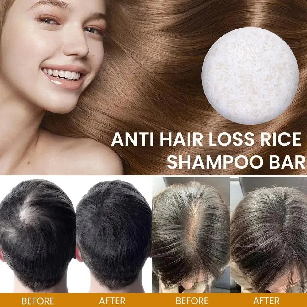 Organic Rice Protein Shampoo Soap Bar – Hair Growth Peaceful Pleasures Health and Wellness