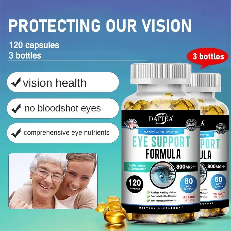 Lutein & Zeaxanthin 800mg Capsules | Eye Health Supplement