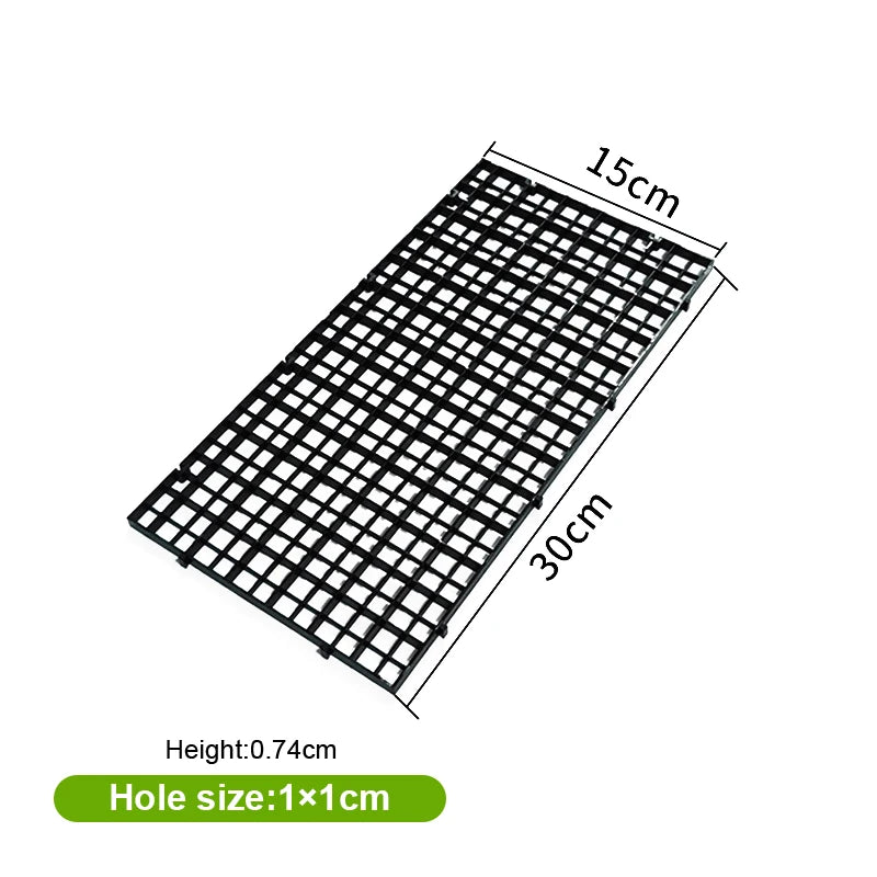 Fish Tank Mesh Divider Isolation Plate with Suction Cups
